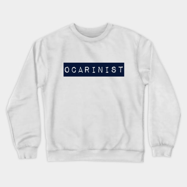 Ocarinist Crewneck Sweatshirt by coloringiship